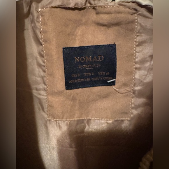 Nomad Craft + Flow Hoodless Quilted Vest Tan Brown Men’s Size S. NWT - Picture 6 of 9